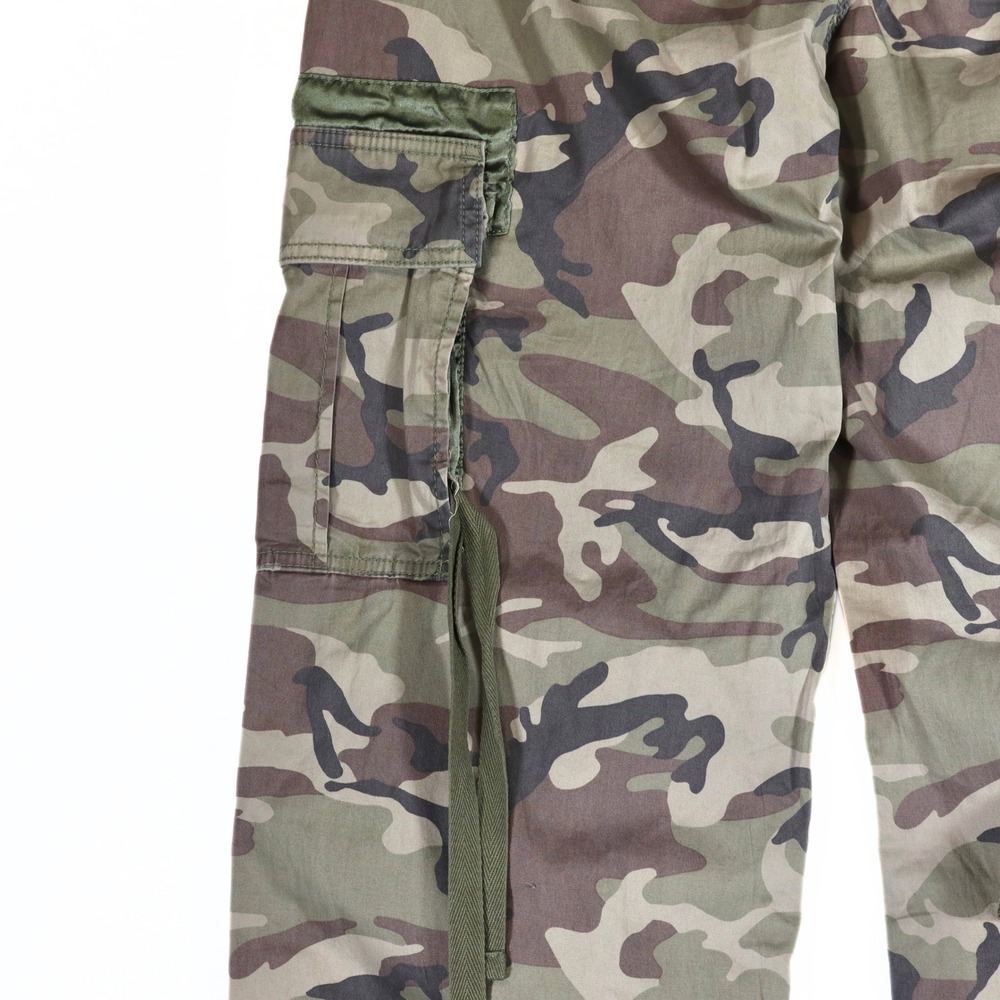 Abercrombie & Fitch Vintage Cargo Pants Womens 29 Camo Green Utility Y2K Multi - Picture 6 of 14